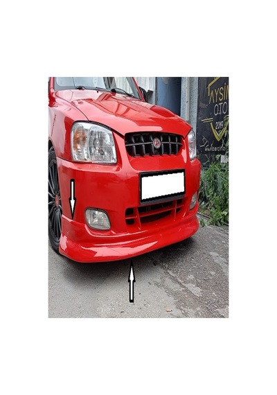 Hyundai Accent Milenyum Ön Tampon Eki Cs Model Boyasız Astarlı - 736414595