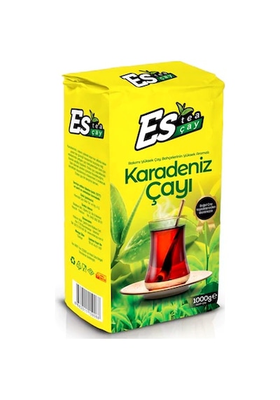 Es Tea Karadeniz Siyah Dökme Çay 1 KG