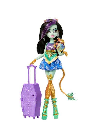 Monster High Gizemli Arkadaşlar Tatil Bebeği Jınafıre Long Jdr52
