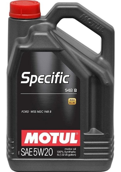 Motul Specific 948 B 5W-20 Tam Sentetik Motor Yağı 5 L Motul Specific 948 B 5W-20 Tam Sentetik Motor Yağı 5 L
