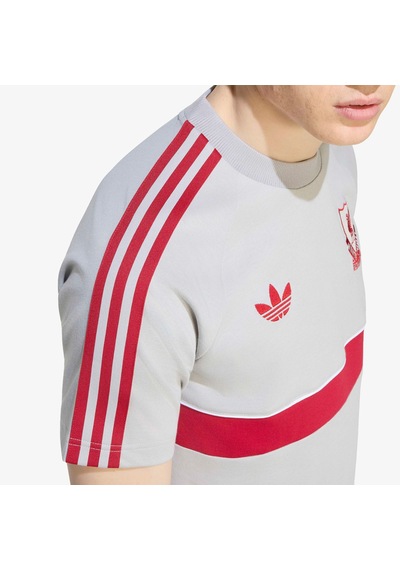 Adidas Liverpool Fc Originals Erkek Gri T-shirt Kg2903