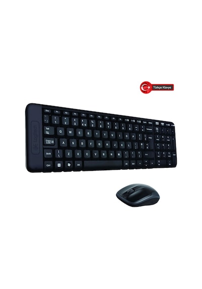 Logitech Mk220 (920-003163) Kablosuz Türkçe Q Klavye/Mouse Set