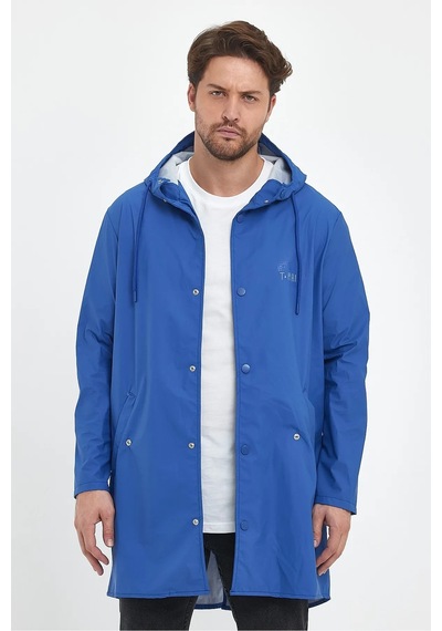 T Rain Pu Raincoat L Beden Mavi Erkek Yağmurluk Çok Renkli