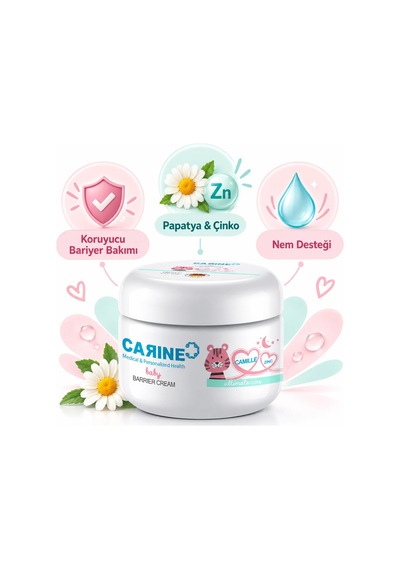 Mcarıs Carine Pişik Önleyici Bariyer Krem 150 Ml - Koruyucu Bariyer Bakımı