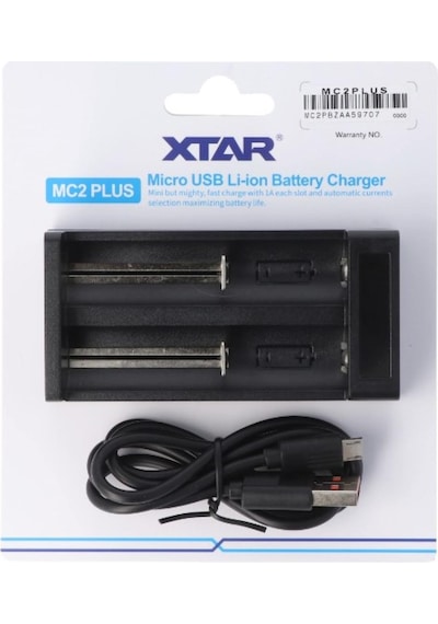 Xtar Mc2 Plus İkili Li-ion Pil Şarj Cihazı