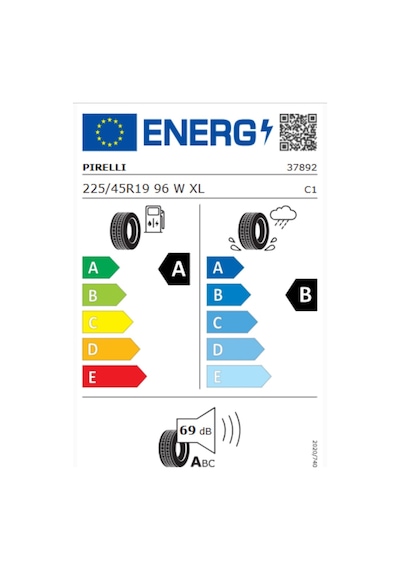 Pirelli 225/45R19 96W XL P-Zero PZ4 Ls Rft Bmw Yaz Lastiği - 2026