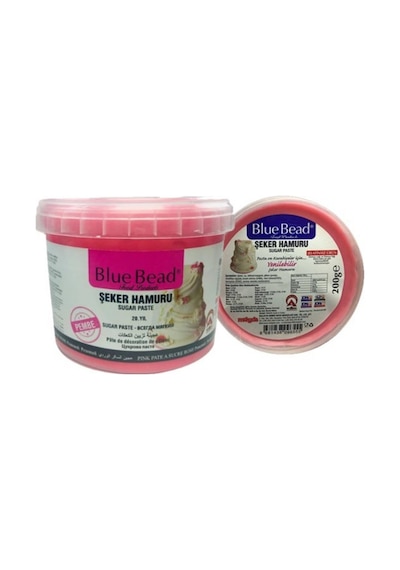 Blue Bead Şeker Hamuru Pembe 200 G