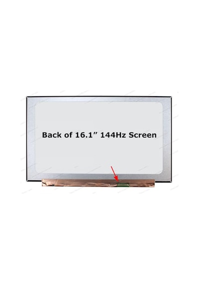 HP Uyumlu 16-C0053NT Ekran 16.1 Slim 40 pin Full Hd 144hz