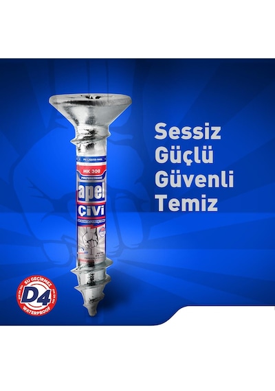APEL HIZLI SIVI ÇİVİ MK300 390G AHŞAP, CAM, PLASTİK, AYNA YAPIŞTIRICI TUT319