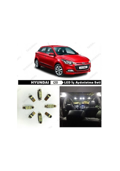 Fardoktoru Hyundaı İ20 Led İç Aydınlatma Ampul Seti Beyaz N11.3803
