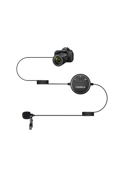 Comica Cvm-v03 Sıg-lav Telefon Ve Dslr Kamera Yaka Mikrofonu
