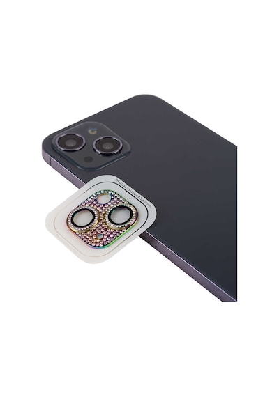 Apple Uyumlu iPhone 13 Zore Cl-08 Kamera Koruyucu-colorful Colorful