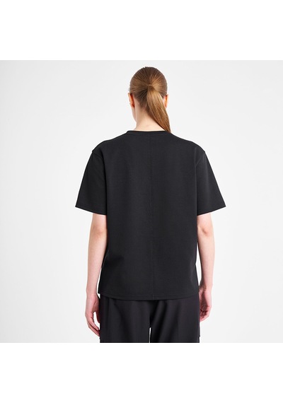 Lescon Siyah Kadın Kısa Kollu T-shirt 25n-2119