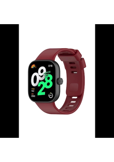 Newface Xiaomi Redmi Watch 4 Klasik Kordon - Bordo