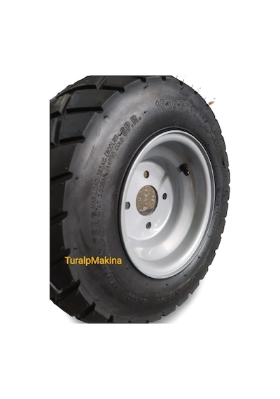 Çim Golf Traktör Tekeri Porya Jantlı 16X6.50-8 Rulmanlı 6 Pr