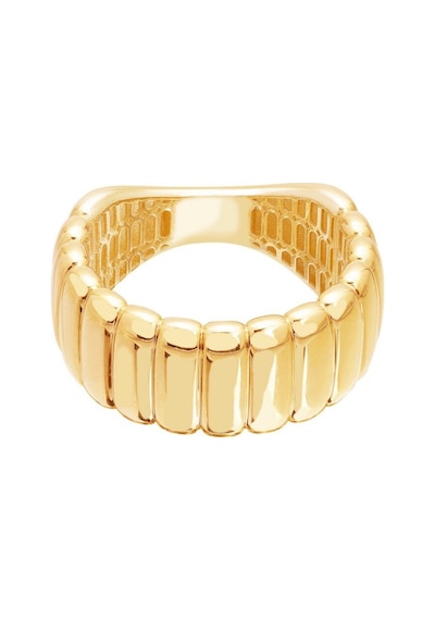 Gülaylar Diamond Line 527179821 Sarı Altın 14 Ayar Trend Yüzük