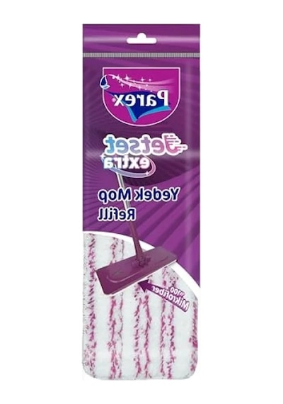 Yedek Mop, %100 Mikrofiber Yapı Açık Bej
