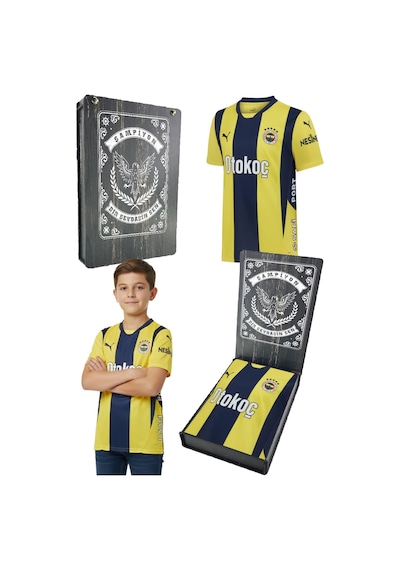 Fenerium Fenerbahçe Orijinal Lisanslı Unisex 24-25 Yeni Sezon Çubuklu Çocuk Forması Lazer Kutu Hediyeli Sarı - Lacivert Fenerium Fenerbahçe Orijinal Lisanslı Unisex 24-25 Yeni Sezon Çubuklu Çocuk Forması Lazer Kutu Hediyeli Sarı - Lacivert