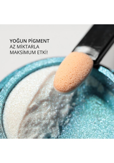 İnci Efektli İnci Tozu, Nail Art, Kalıcı Oje Tırnak Süsleme No.05
