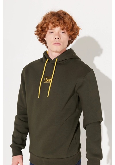 Lee Regular Fit Normal Kesim Kapüşonlu Sweatshirt Çok Renkli