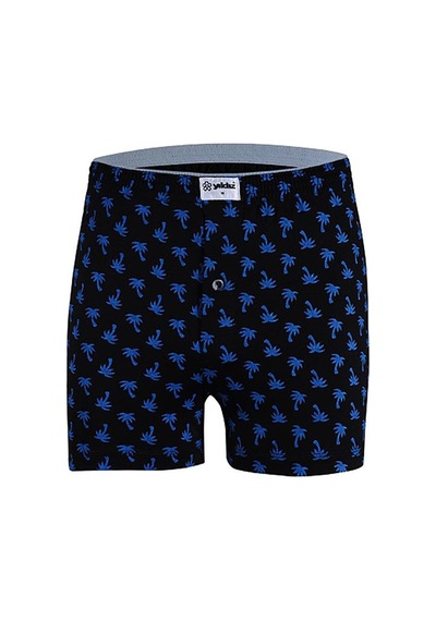 3 Adet Yıldız Erkek Taşma Lastik Desenli Penye Boxer Short 43 001