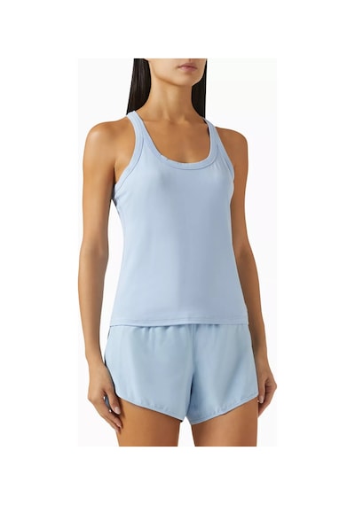 Vuori Lux Racerback Tank, Nefes Alabilen & Esnek, Çevre Dostu Mavi