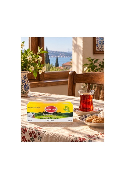 Neşe Çay Bergamot Aromalı Siyah Demlik Poşet Çay 20 x 10 G