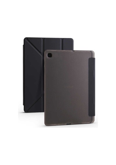 Samsung Galaxy Uyumlu Tab A7 10.4 T500 2020 Kılıf Standlı Katlanabilir Pu Silikon Tf1