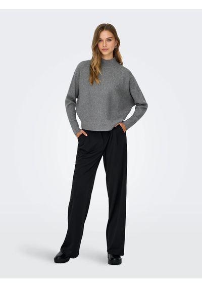 Jdy Jdyprime Life L/s Hn Bat Pull Kadın Kazak 15351898 Gri