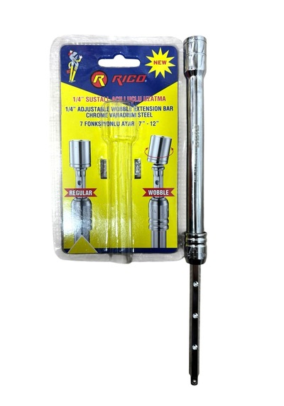 Rico 1/4 Lokma Uzatma Açılı Uç