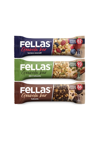 Dört Tohumlu Granola Bar 23 G X 12 Adet
