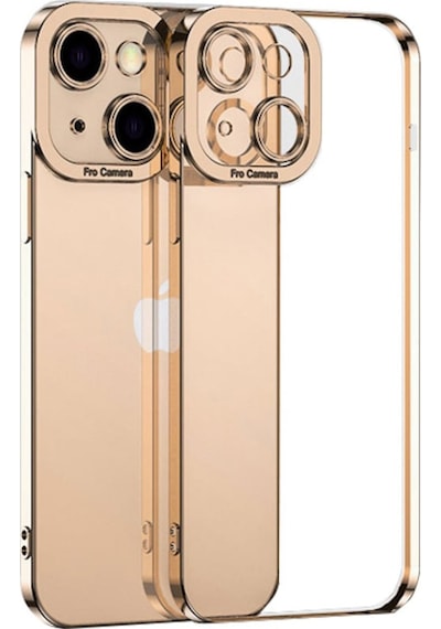Ally Fashion Series Apple Uyumlu iPhone 13 Mini 5.4Inç Kilif Renkli Kenar Laz 120123047 - Renk / Siyah