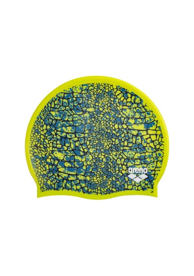 Flat Silicone Snakeskin Cap Bone Yeşil Yeşil