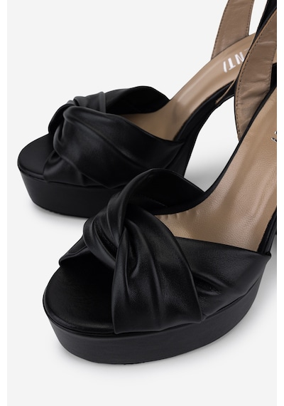 Valmenti Kadın Hakiki Deri Siyah Night Shoes Ayakkabı 1074 2161 Bn Ayk Y26 Sıyah Dr
