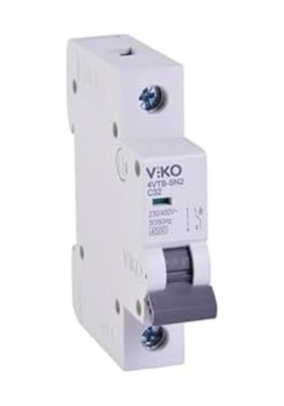 4vtb-1c32 Otomatik Sigorta 4,5ka C Tipi 1 Kutup 32a