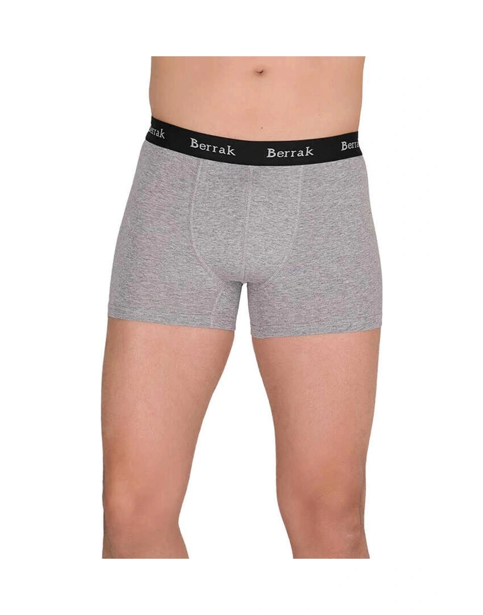 Berrak 4476 Modal Likralı Esnek Erkek Boxer Kırmızı