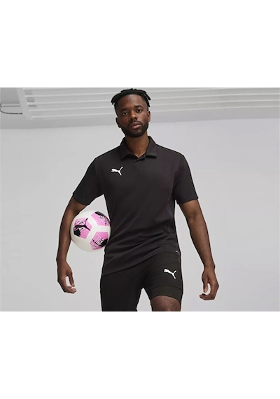 Puma Teamgoal Polo Erkek Futbol Polo Yaka Tişört 65877103 Siyah Siyah