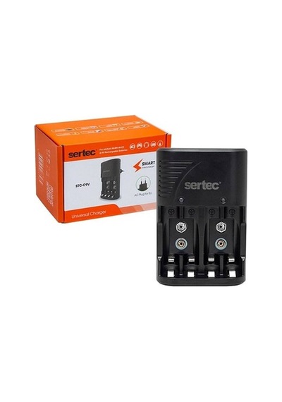 Stc-c802 Aa-aaa-9v Uyumlu 4lü Pil Şarj Aleti Evimdeyokyok