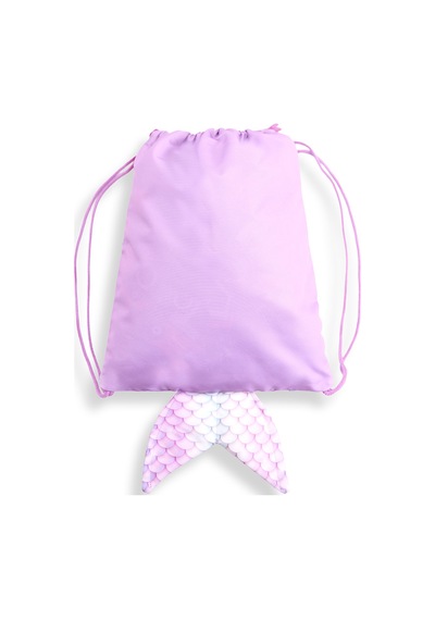 Denokids Denizkızı Kız Çocuk Pembe Sırt-plaj Çantası Çok Renkli