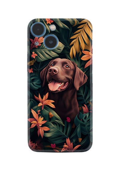 Apple İphone Uyumlu 13 Kılıf İphone 14 Kılıf Boutique Baskılı Resimli Köpekçik Pcode -021