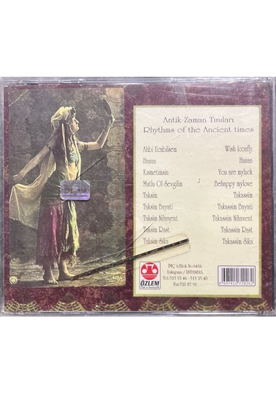Plak Değildir Cd Dir Cd Antik Zaman Tanrıları Açılmamış Jelatin