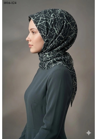 Dolce Life Dolce Cool Desenli Dimi Pamuk Eşarp 1016-124 Çok Renkli