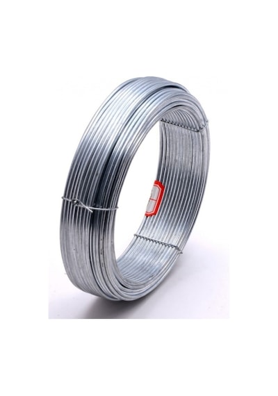 Galvaniz Çit Germe (Gergi) Teli 3 Mm Kalınlığında 2,50 Kg, (Yakl