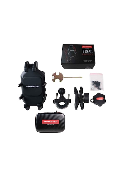 Knmaster Tt-860 Titreşim Engelleyicili Tüm Motosikletlere Uyumlu Telefon Tutucu