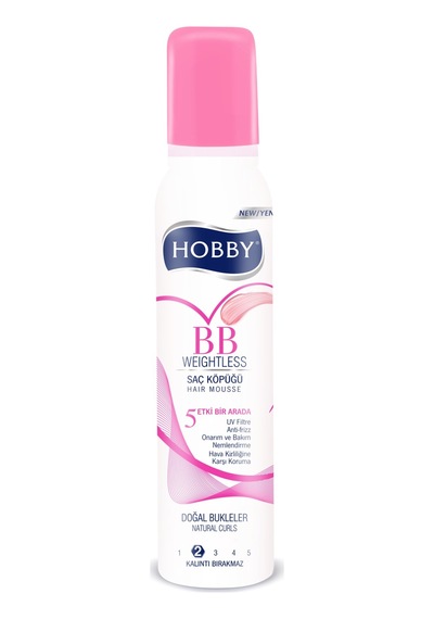 Hobby BB Onarıcı Etkili Saç Köpüğü 2 x 150 ML