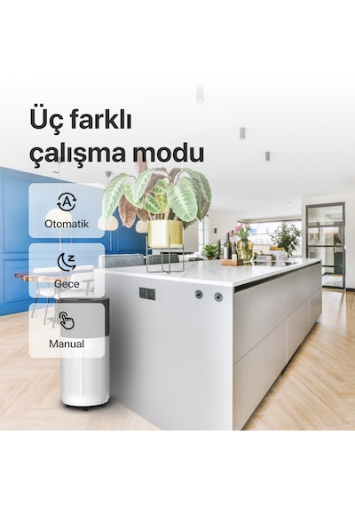 Xenon Smart Air Purifier Akıllı Hava Temizleme Cihazı Gri X7420_M0