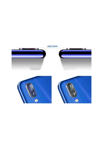 Xiaomi Redmi Note 7 Kamera Lens Koruyucu Cam Filmi