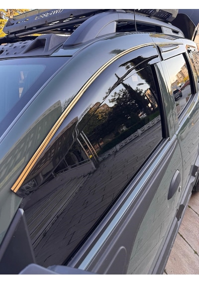 Chevrolet Cruze Cam Rüzgarlığı Gold Çift Sıra Kromlu 4-lü