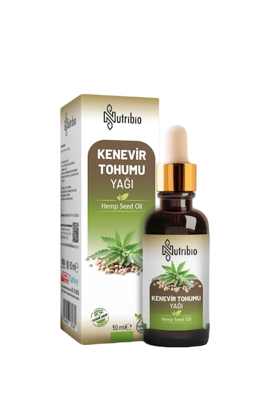 Nutribio Kenevir Tohumu Yağı Soğuk Sıkım 50ml 50 ML
