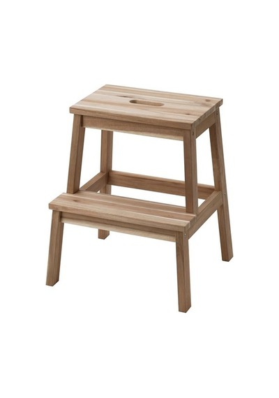 Ikea Bekväm Basamaklı Tabure, Akasya, 50 Cm Çok Renkli